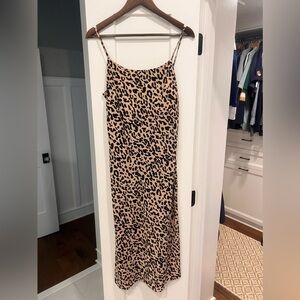 Sugarlips Leopard Print Midi Dress in medium